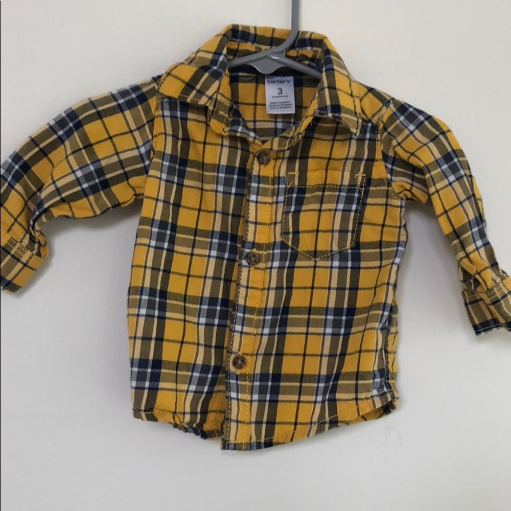 Plaid dress shirt